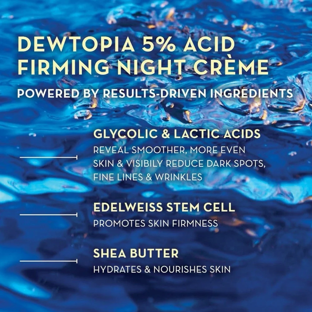 💦 OLEHENRIKSEN Dewtopia 5% Acid Firming Night Crème